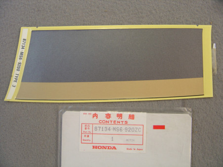 Autocollant carénage droit Honda XL600VM 1991 - G137G