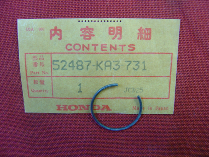 Clips fixation amortisseurs Honda 52487KA3731