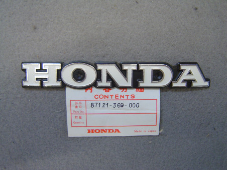 Emblème droit réservoir Honda CB250G CB360G - Réf. 87121369000
