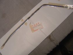 Décor autocollant de latéral gauche de VFR750FG 86-87 code couleur type 2