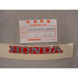 Décor Autocollant Bulle Honda CBR600FK 89 – Réf. 64220MT6600ZA