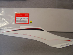 Décor autocollant de carénage de siège arrière droit pour modèles CBR600RA9 200