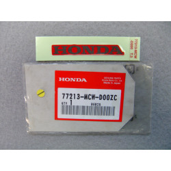 Autocollant auvent de selle Honda VFR800 02-03 type 3 | 77213MCWD00ZC