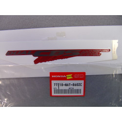 Décor autocollant siège CBR1100XX Honda – Réf. 77218MAT860ZC