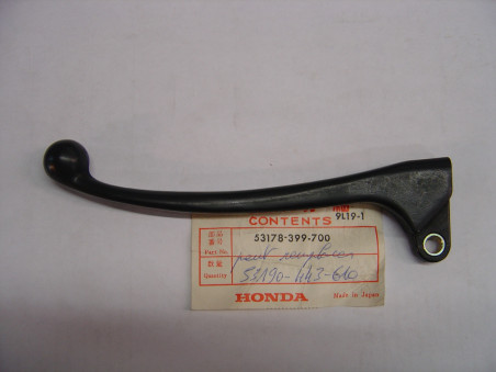 Levier gauche Honda CB125T CX500 CB250 - Réf. 53178399700