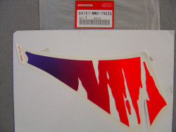 Décor Autocollant Carénage Gauche Honda CBR900RR 1993