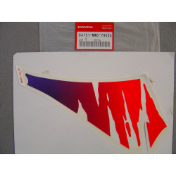 Décor Autocollant Carénage Gauche Honda CBR900RR 1993
