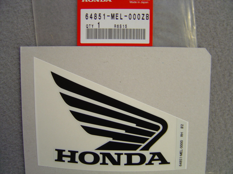 Décor Autocollant Carénage Droit Honda CBR1000RR 2004