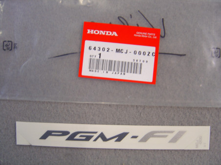 Décor autocollant carénage Honda CBR900RR – 64302MCJ000ZC