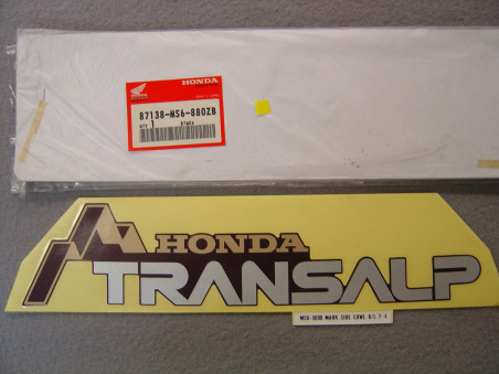 Décor autocollant carénage Honda XR600 réf. 87138MS6880ZB