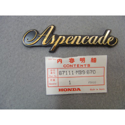 Logo droit sacoche de selle Honda GL1100A 1982/1983 - Réf. 87111MB9870