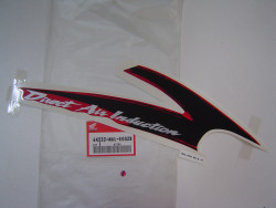 Décor autocollant de tète de fourche coté D de CBR600 97 code couleur type - 642