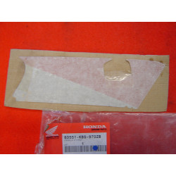 Décor autocollant flanc carénage droit Honda NSR125 95/96