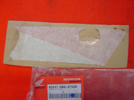 Décor autocollant flanc carénage droit Honda NSR125 95/96