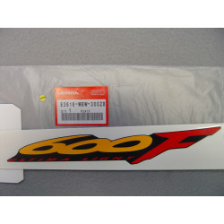 Décor Autocollant Auvent AR Droit Honda CBR600FX 99 - Type 2