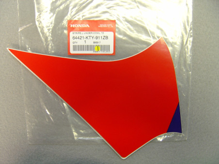 Décor Autocollant Auvent Inférieur Gauche Honda CBR125RW 2006