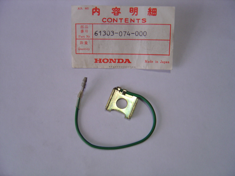 Fil de masse feu avant Honda – Réf. 61303074000