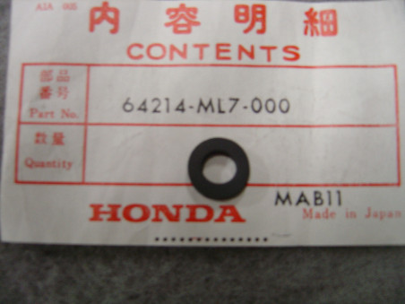 Caoutchouc montage bulle Honda VFR750F 86/87 - Réf. 64214ML7000