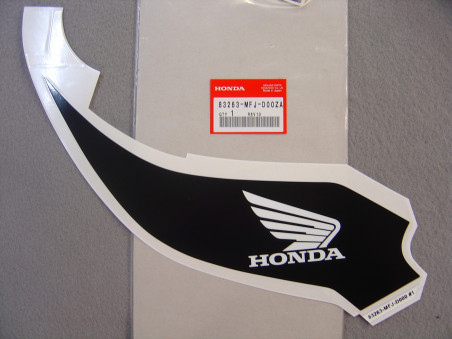 Décor autocollant protecteur sup. droit Honda CBR600RR 2007