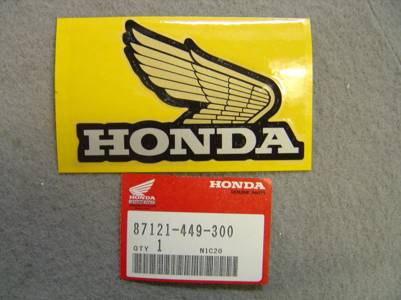 Décor réservoir droit Honda CM400TB CX500C 80-81 | 87121449300