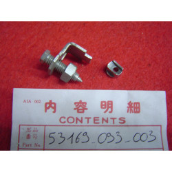 Kit arrêtoir vis poignée de gaz Honda PF50 – Réf. 53169093003