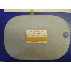décor autocollant coté gauche type B de MTX125 RWE84 RWF85 MTX200RWF85