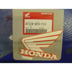 Décor Autocollant Gauche Réservoir Honda QR50 90-91