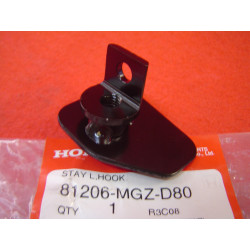 Support gauche porte-paquet CB500F Honda - Réf. 81206MGZD80