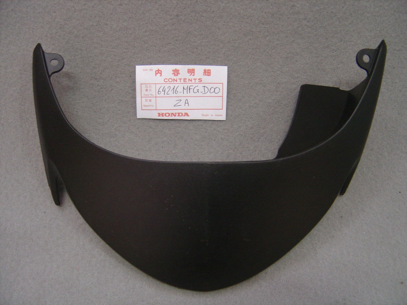 Garniture supérieure centrale Honda CB600F 2009 - 64216-MFG-D00ZA