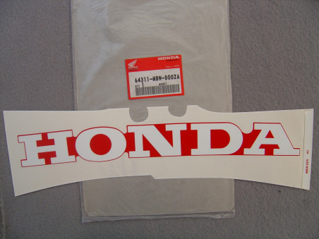 Décor Autocollant Carénage Inférieur Honda CBR600FY 2000 PB215