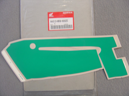 Décor autocollant carénage inférieur gauche Honda CBR600F