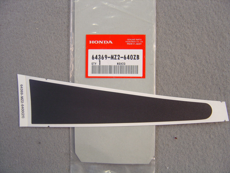Décor Autocollant Carénage Gauche Honda CBR1000FS 1995