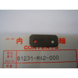 Plaque métal serrure Honda CBX1000 GL500 GL650 - 81231MA2000