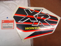Décor réservoir droit Type1 Honda XR100R XR70R XR80R 99