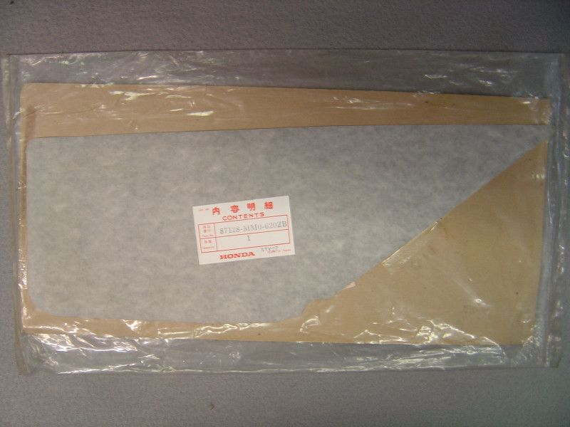 Autocollant cache latéral droit Honda XL600RMG 87128-MM0-620ZB