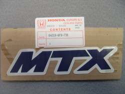 Décor autocollant de MTX50 code couleur type 1