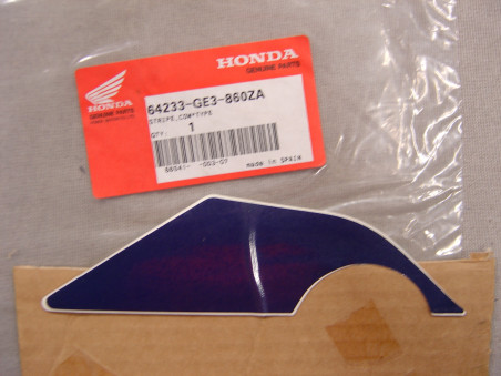 Décor Autocollant Gauche T1 MBX80 Honda – Réf. 64233GE3860ZA
