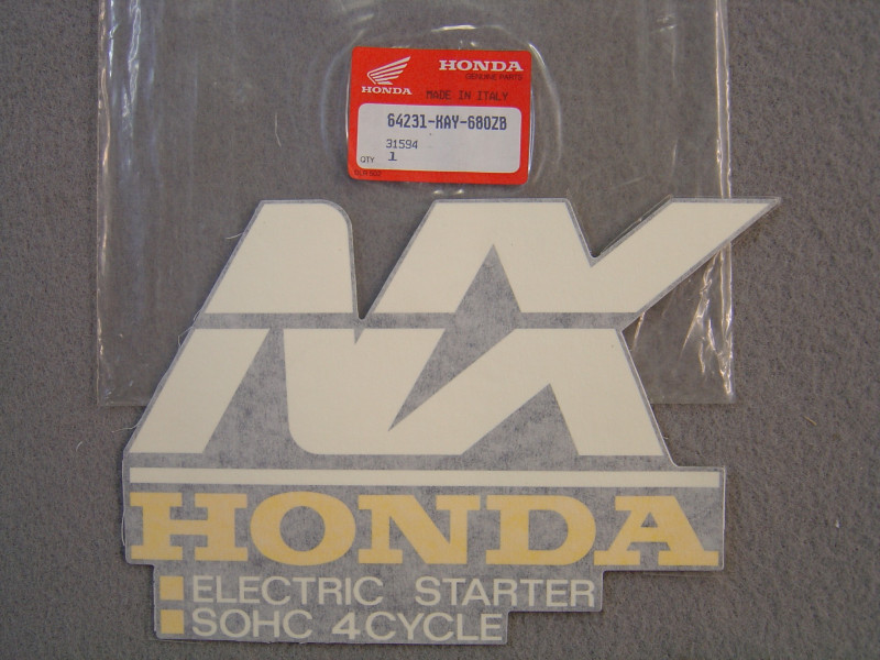 Décor Autocollant Honda NX125 – Réf. 64231KAY680ZB
