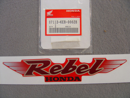 Décor autocollant réservoir Honda CA125S CA125T – 87113KEB900ZB
