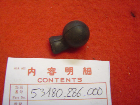 Embout caoutchouc levier Honda CB125 CB750F CX - Réf. 53180286000