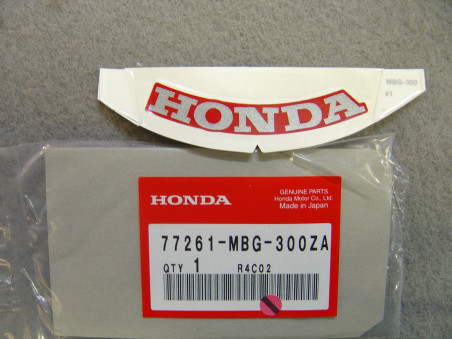 Décor Autocollant Cowl Honda VFR800Fi 99 - Réf. 77261MBG300ZA