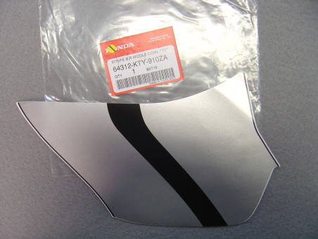Autocollant décor auvent droit CBR125RX Honda 64312KTY910ZA