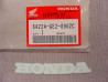Décor autocollant bulle avant NSR50 Honda 64224-GE2-890ZC