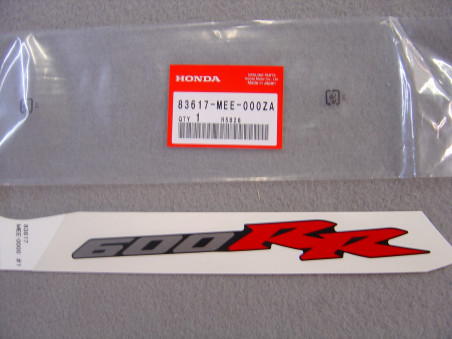 Décor Autocollant Carénage Siège Arrière Honda CBR600RR