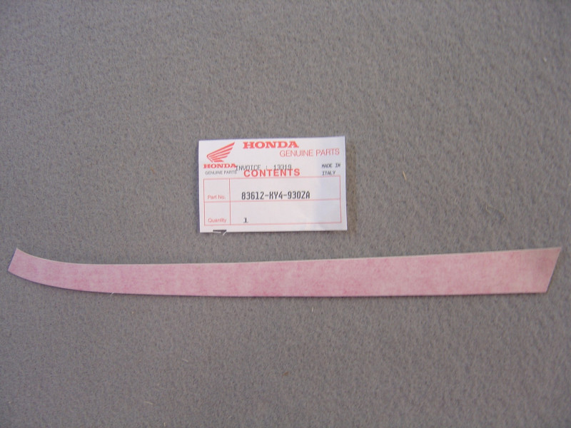 Décor autocollant cache latéral gauche Honda NSR125RM 1991