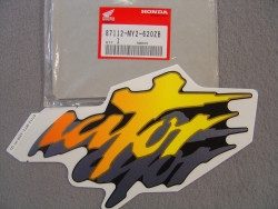 Autocollant réservoir gauche Honda NX650 Dominator 1992 | 87112-MY2-620ZB
