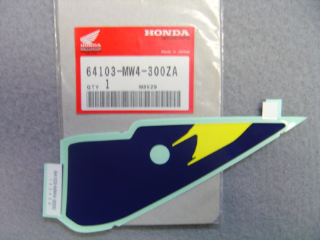 Honda RVF750R RC45 Décor Autocollant Auvent Supérieur Droit 64103MW4300ZA