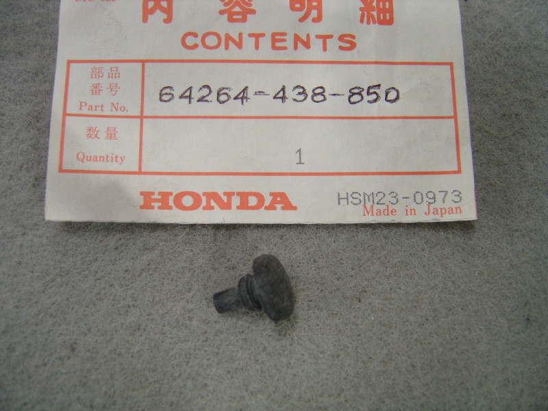 Caoutchouc de montage ST70/50 CT70 CB900 VT1100 SFX50... HONDA 64264-438-850