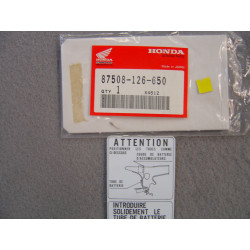 Plaque Avertissement Batterie Honda ST70C 1982-1989