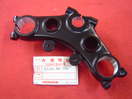 Té de fourche supérieur Honda XL250 XL350 - Réf. 53230-385-000